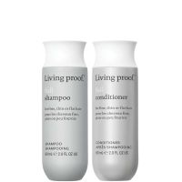 living proof full shampoo and conditioner travel size bundle for volume bounce and shine