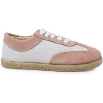 Pisamonas Zapatillas Zapatillas Lino Y Serraje Combinadas para niña