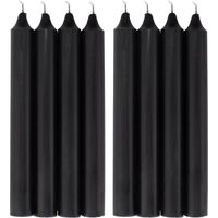 com-fort house- vela de mesa negra - pack velas - velas decorativas sin perfume - velas para tu hogar