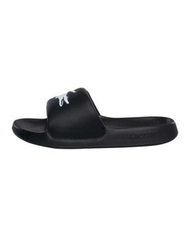 de LACOSTE SERVE SLIDE 1 0 NEGRO