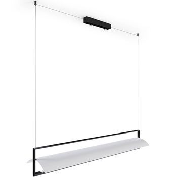 Lámpara Colgante Barra Horizontal Led - Newa Negro
