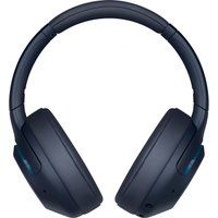 sony extra bass wh-xb900n wireless bluetooth noise-cancelling headphones - blue blue
