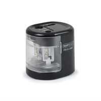 sacapuntas electrico rapesco ps12-usb negrotransparente bateriausb