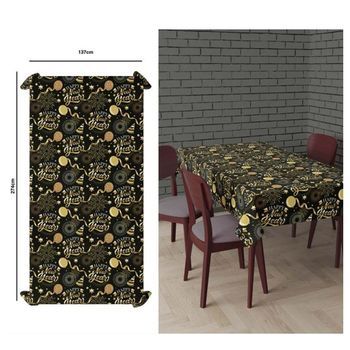 Mantel Happy New Year De 137x274 Cm (talla Única)
