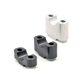 Elevadores distanciador manillar 22mm LSL 15mm negro par