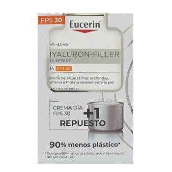 Eucerin Hyaluron Filler 3x Effect Crema de Día SPF30 50 ml + Refill