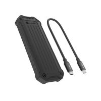 caja externa ssd icy box ib-1827mcp-c31 m2 aluminio negro usb-c 10 gbps resistente