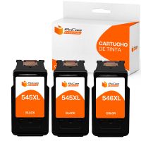 pccom essential canon 545xl546xl cartucho tinta compatible negrotricolor pack 3