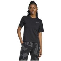 adidas camiseta t-shirt terrex xploric logo manches courtes femme para mujer