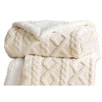 almeritex manta sofa de borrego manta doble cara franela y sherpa 100 poliester suave y caliente para invierno 130x160 160x220 220x240