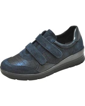 de LUMEL - SNEAKER DEPORTIVO URBANO APERTURA VELCRO PLANTILL BLUE 1032-BLUE RINO-SPEC