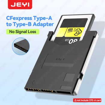 Tarjeta de memoria JEYI CFexpress tipo A a tipo B adaptador CFA a CFB Compatible con cámara 8K RAW PCIe expansión