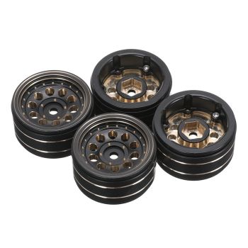 4PCS UDIRC UCX2405 UCX2405 PRO 1/24 Coche RC Piezas Mejoradas Llantas de Metal UCX24-P088A/B Modelos de Vehículos Acceso