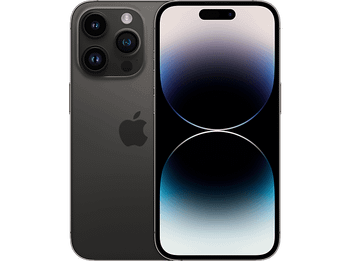 REACONDICIONADO Excelente Apple iPhone 14 Pro, Negro espacial, 256 GB, 5G, 6.1