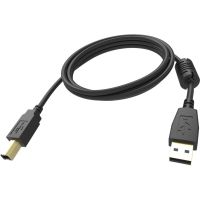 cable usb vision tc 5musbbl 5 m usb a a usb b 20 negro