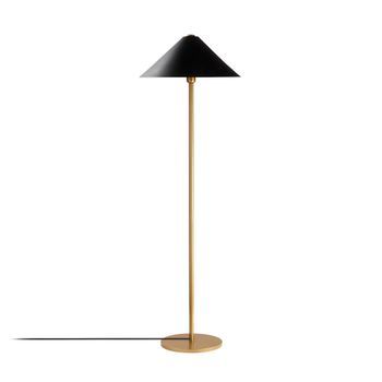 Lámpara De Pie Mixed-11511 Oro Metal 46x46x150 Cm