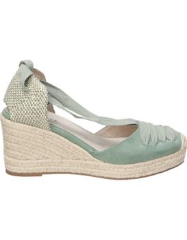 Alpargatas Con Cuña Para Mujer Skydiva Cute Verde 35