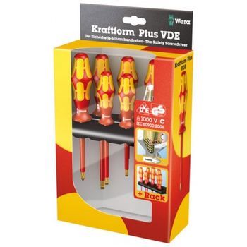 Destornillador Aislados Jgo 7p - Kratform Plus - 160i/7 05006147001