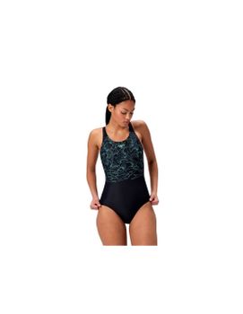 Bañador Speedo HyperBoom Placement Muscleback Mujer Verde