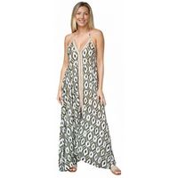 isla bonita by sigris mono vestido largo midi para mujer