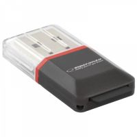 lector de tarjetas esperanza ea134k compatible microsdhc usb 20 negro plata
