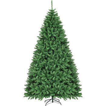 Árbol De Navidad Verde 275 Cm, Costway Abeto Artificial (3594 Ramas - 275cm)