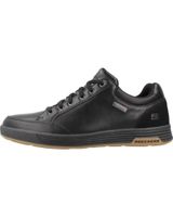 de skechers skechers sparkman - zapatillas urbanas de cuero negro blk
