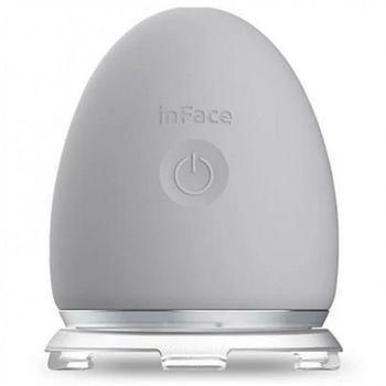 Inface Ion Masajeador Facial - Calor, Vibracion Ultrasonica Y Exportacion De Iones Positivos - Iones Negativos Y Luz Roja - Inface