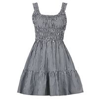 michael michael kors vestido gingham mini dress para mujer