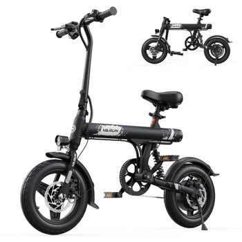 Bicicleta Eléctrica Urbana Plegable Varun S20-1, Fatbike De 20