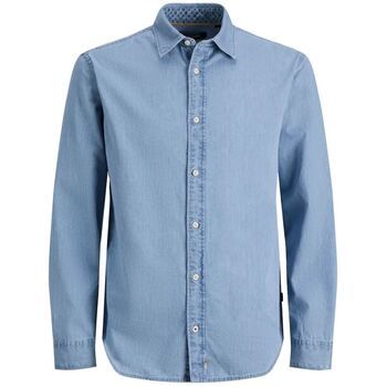 Jack & Jones Camisa manga larga 12293302 BLUEELIAS-LIGHT BLUE DENIM para hombre