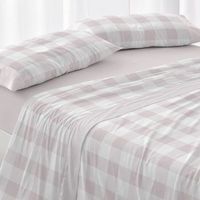 juego de sabanas 50 algodon diseno geometrico azul 180 x 190200 cm - nude - burrito blanco