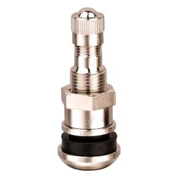 Vástago de válvula de neumático 11.3mm recto 42mm tuerca corta