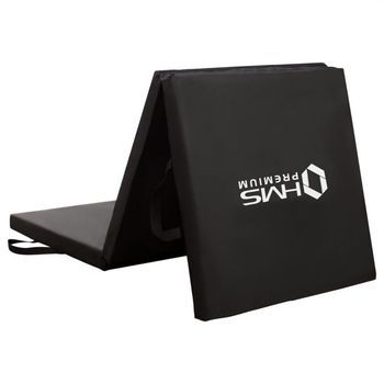 Colchoneta De Gimnasia Plegable Negra Hms Premium Mgs02