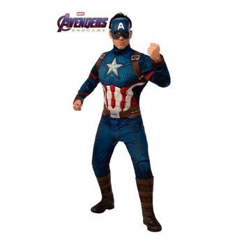 Disfraz De Capitán América Endgame Para Hombre