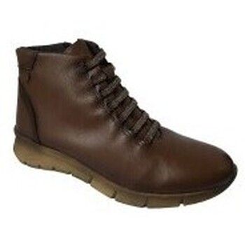 Zapateos Botines BOTIN GOMAS PIEL PLANO para mujer