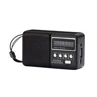 lifa radio fm digital pequeno con bluetooth y entradas usb y tarjeta sd radio portatil recargable ws2319