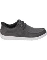 vegano memory foam de hombre skechers 210959-bkgy color negro 44
