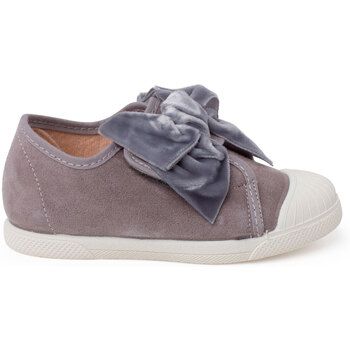 Pisamonas Zapatillas Zapatillas Lazo Terciopelo para niña