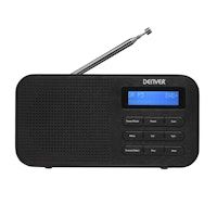 denver dab-42 radio portatil digital negro