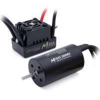 motor sin escobillas impermeable surpass hobby m2845m540 todo negro con esc impermeable m45a con conector 40 adecuado