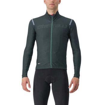 Maillot Castelli Tutto Nano RoS Manga Larga Verde, Talla S