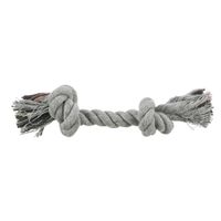trixie play rope dog toy - 37cm grey