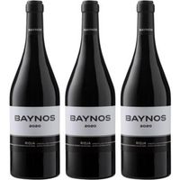 vino tinto de crianza con tempranillo y graciano  origen espan 75 cl 14  pack 3 botellas