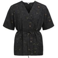 object blusa top lovia - blackseal brown para mujer