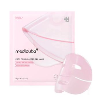 Medicube Cosmética Facial Salmon PDRN Pink Collagen Jelly Gel Mask Mascarilla Colágeno