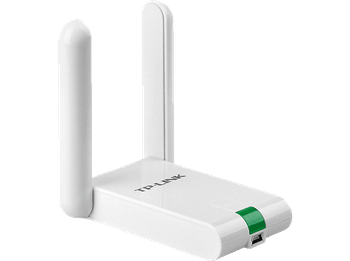 Adaptador Wi-Fi USB - TP-Link TL-WN822N, Velocidad transferencia 300 Mbps, 2.0, Banda Única, 2.4 GHz, Blanco