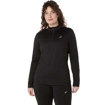 ASICS Core 1/2 Zip Winter  Camiseta de running Mujeres - negro