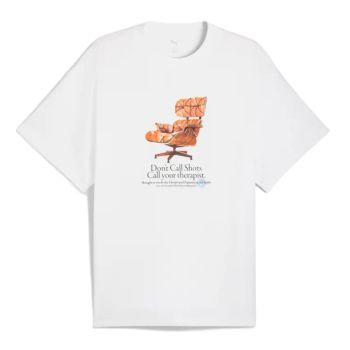 Camiseta Puma Hooptopian Health blanca