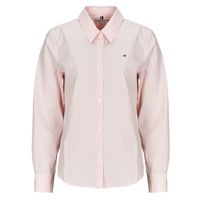 tommy hilfiger camisa ess poplin regular shirt para mujer